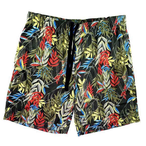 Xersion Mens Training Short XL‎ Floral Quick-Dri Pockets Drawstring Gym Swim Jog - Picture 1 of 10